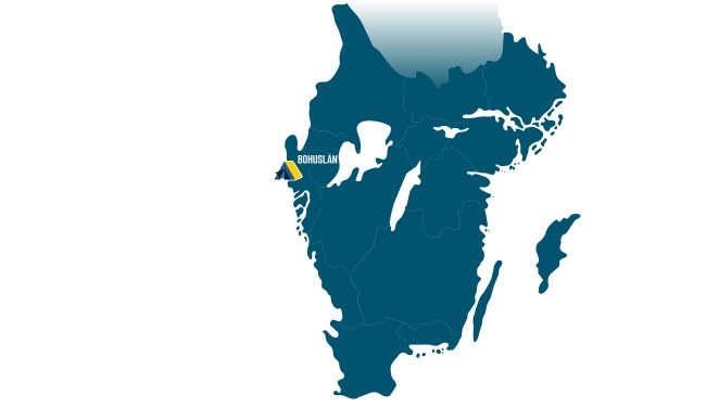 Bohuslän anläggning kartabild