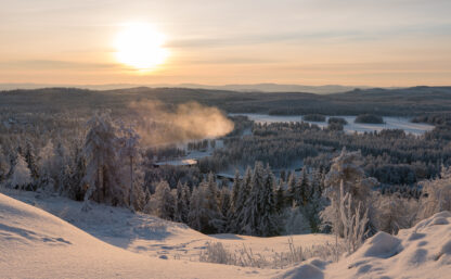 Winterurlaub in Schweden.