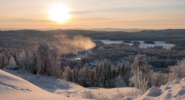 Winterurlaub in Schweden.