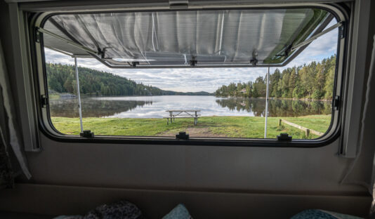 Camping in Dalsland.