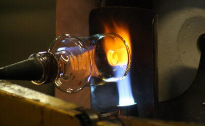 Glass blowing process