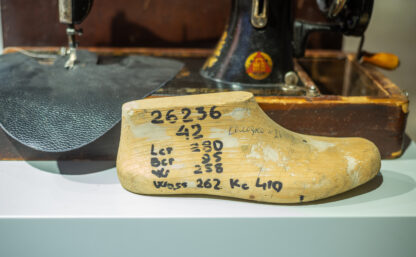 Russia Torzhok - 08.2023 The Museum of the Torzhok Shoe Factory is the first museum created at the enterprises of the VOSTOK-SERVICE Group of Companies . The exhibits of the museum.